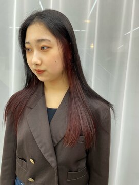 エクラ(ECLAT) 秋色インナーカラー/イヤリングカラー