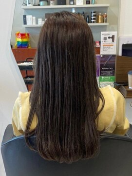 アフロディーテギンザ 日本橋人形町店(APHRODITE GINZA) フルバング/似合わせカット/レッドブラウン/30代40代/人形町