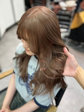 ベレーザ 渋谷(BELEZA) 8056髪質改善ブリーチなしダブルカラーワンホンレイヤーカット