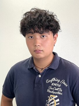 スタイル 茅ケ崎(STYLE) 【平山明樹】波巻きパーマ／ナチュラルマッシュ