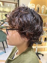 ロンド パルティール 大宮(Lond partir)&nbsp;前髪カタログアンブレラカラーこなれミディウェーブパーマ大宮