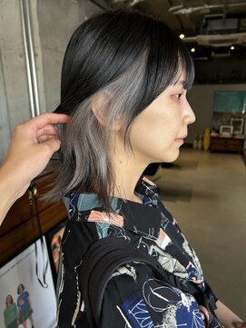 ソイリウム 下北沢(soi rium) インナーブリーチ_インナーカラー_グレーカラー