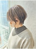 小顔似合わせカット愛されクールショート20代/30代40代50代/難波