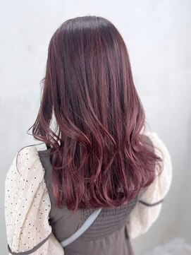 アイティーバイアルバム 松戸店(IT by ALBUM) 似合わせカットメルティカラーマロンベージュ_ba493251