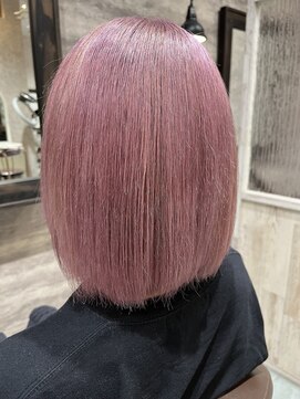 ヘアー ブランコ(hair Blanco) 2ブリーチダメージレスwカラーペールピンク
