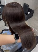 【鈴木心】ツヤ感たっぷりラベンダーブラウン◎