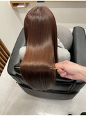 【髪質改善×縮毛矯正】ナチュラルなツヤ髪へ
