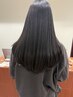 【5,6月限定】カット+髪質改善酸性ストレート+プチスパ