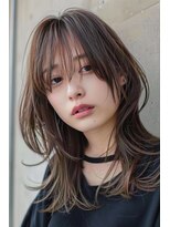 ラナ 新宿(lana)&nbsp;ミディアム/レイヤー/ブラウン/似合わせ/【lana hair新宿】