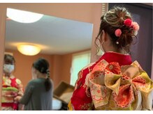 パーティー PAR-TY 本店の雰囲気(着付け・ヘアセット・メイク全てお任せ下さい/エレベーター)