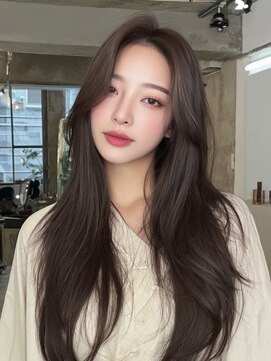 新宿駅/縮毛矯正/前髪カット/レイヤーカット/韓国酸性ストレート