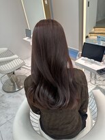 ロンドルピナス 小倉(Lond Lupinus) 黒髪カタログ/オリーブグレー/ココアベージュ/小顔に見せるヘア