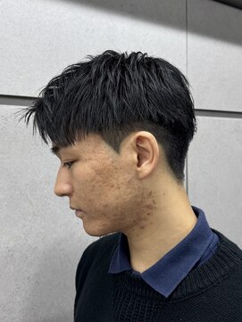 ニコ トウキョウ ロジック(nico TOKYO Logic) 刈り上げアップバングスパイキーショートパーマスパイラルパーマ