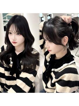 マインバイアフロートギンザ(MYNE by AFLOAT GINZA) レイヤーカット/顔周りカット/くびれヘア