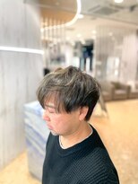 アース 土気あすみが丘店(HAIR&MAKE EARTH)&nbsp;メンズハイライトスタイル