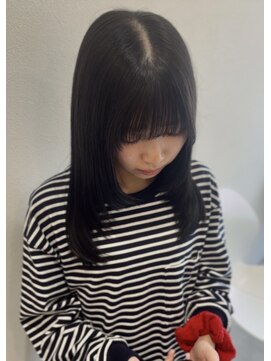 レンジヘアー(lange hair) グレージュ【鈴鹿/四日市/津/ストレート/ブリーチなし】