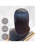 カット+パフェクト縮毛矯正+ケアトリートメント【¥16720→¥15620】