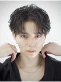 熊本フェザーパーマメンズショートツイストスパイラル美容室