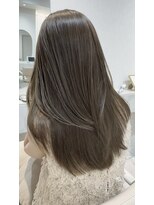 カラフクオカ 薬院駅前(Cara FUKUOKA)&nbsp;ミントベージュ&ミディアムレイヤー《福岡透明感カラー》