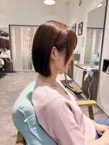 ドーズヘアー(DOUZE HAIR) 髪質改善ストレート×艶ボブ|丸みショートボブ