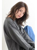 アダムスブォーノ(adamsbuono)&nbsp;【adams buono】　カーキアッシュカラーセミロング　ケイタ