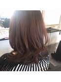 大人可愛いミディアムロング