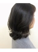 大人の似合わせミディアムレイヤー