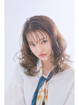 ヘアサロン アティリー(Hair Salon Attirer) 西梅田/ボブ/グレーベージュ/白髪ぼかし【Attirer飯田裕之】