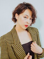 アイナ 浅草美容院(Aina) お洒落ショートボブ×テラコッタ風♪◎30代40代50代