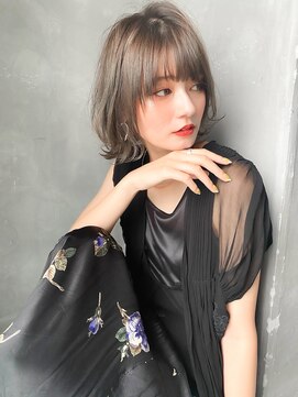 ロンド ロビン 栄(Lond robin) 【Lond robin】レイヤーボブでこなれ感UP/メルティーカラー636