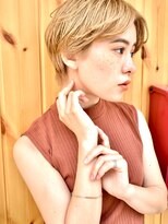 ブゾン(buZon)&nbsp;【buZonブゾン】ショートマッシュ×ブロンドベージュ