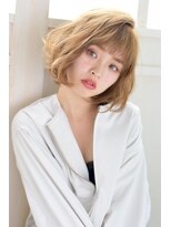 マーブルトウキョウネオリーブ(marbles tokyo neolive)&nbsp;ネオリーブ三茶☆ボブ×ハイライト透けカラー/渡辺萌