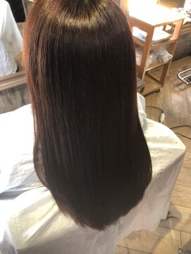 ナナナパレナ 梅田店(nanana parena) 【髪質改善】ナナナパレナ自慢の縮毛矯正で艶髪ストレート♪