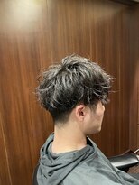 ヒロギンザ 田町店(HIRO GINZA) スーツ短髪ツーブロック束感モテる黒髪シークレットパーマ流行