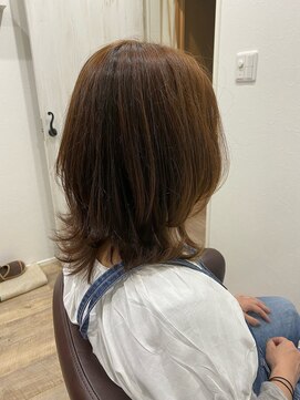 髪の家 カット×パールカラー