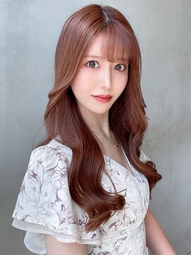 アルバム 池袋(ALBUM) 大人可愛いロングレイヤー_斜めバンググレージュカラー_59293