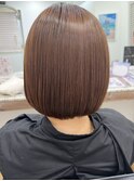 ナチュラルボブスタイル♪