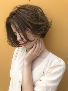 ギミック 自由が丘(gimmick) ◆大人ボブ【髪質改善オージュア認定サロン】前髪イメチェン