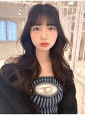 くびれヘア／韓国風レイヤー／ヨシンモリヘア