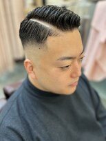 銀座マツナガ 浅草店 バーバースタイル/スキンフェード/アイロンパーマ/73震災爽やか