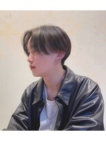 波巻きスパイラルパーマメンズマッシュツイストスパイラルパーマ