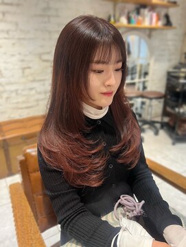 ラボヌールヘアーリアン 川越店(La Bonheur hair Lien) ザクザクレイヤー/ハイレイヤー
