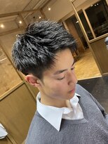 フジタバーバー(FUJITA BARBER)&nbsp;ツーブロック(6mm)スパイキーショート