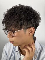 ヒロギンザバーバーショップ 神楽坂店(HIRO GINZA BARBER SHOP) 波巻きパーマ