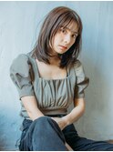 ミディアムボブスタイル