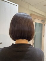 カノープス ヘアアンドメイクアップ(Canopus hair&make up)&nbsp;丸みぷつんとボブ
