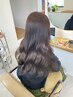 【綺麗な色、ツヤが欲しい方】ケアカラー＋水トリートメント￥9000