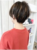 福山Caary20代30代40代50代ショートボブ人気小顔補正立体カット