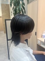 カイノ イオンモール倉敷店(KAINO)&nbsp;センターパートメンズミディアムウルフ