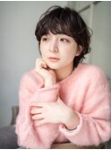 愛され丸みシルエットのマッシュウルフパーマ・・・HINATA